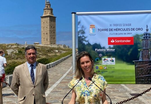 Un total de 150 xogadoras e xogadores séniors disputarán o Trofeo Torre de Hércules de golf